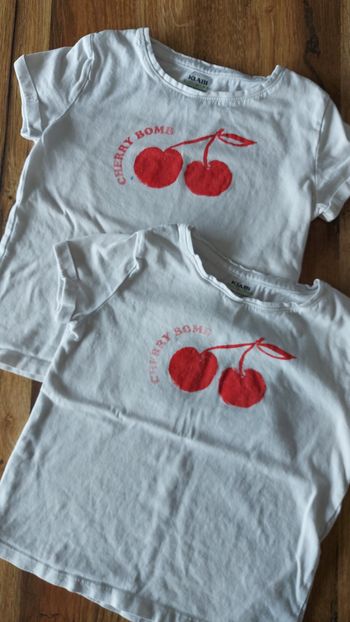 Tee shirt jumelles 