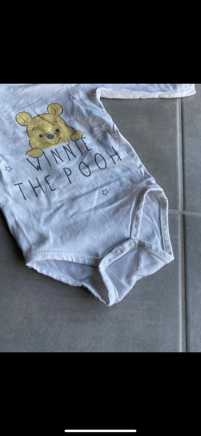 Body manches longues Winnie l'Ourson 3 mois - photo numéro 5