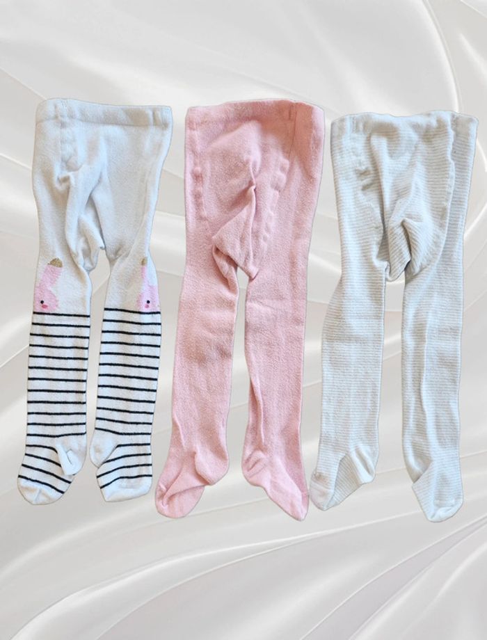 Lot de 3 collants 18-24 mois - photo numéro 3