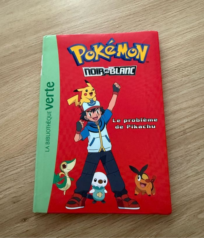 Livre Pokémon le problème de Pikachu