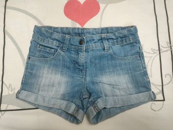 Short en jeans