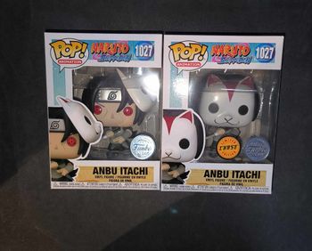 Lot 2 Funko Pop / Anbu Itachi 1027 / Naruto Shippuden / Spécial édition / Chase + Normal