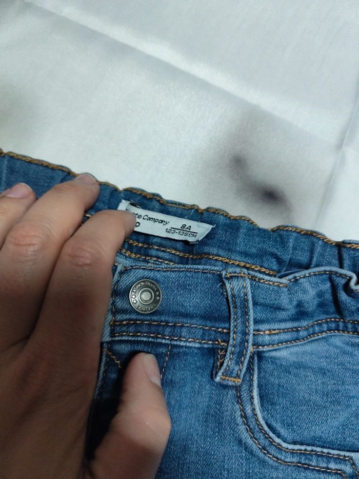 Pantalon jean taille 8 ans - photo numéro 2