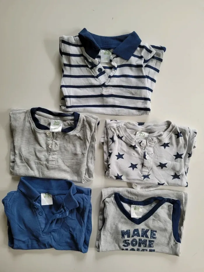 Lot 5 bodies 3-4 ans