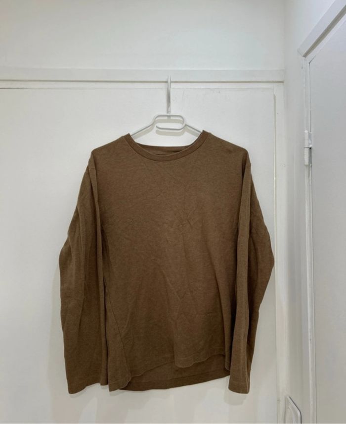 Pull léger Uniqlo marron taille S