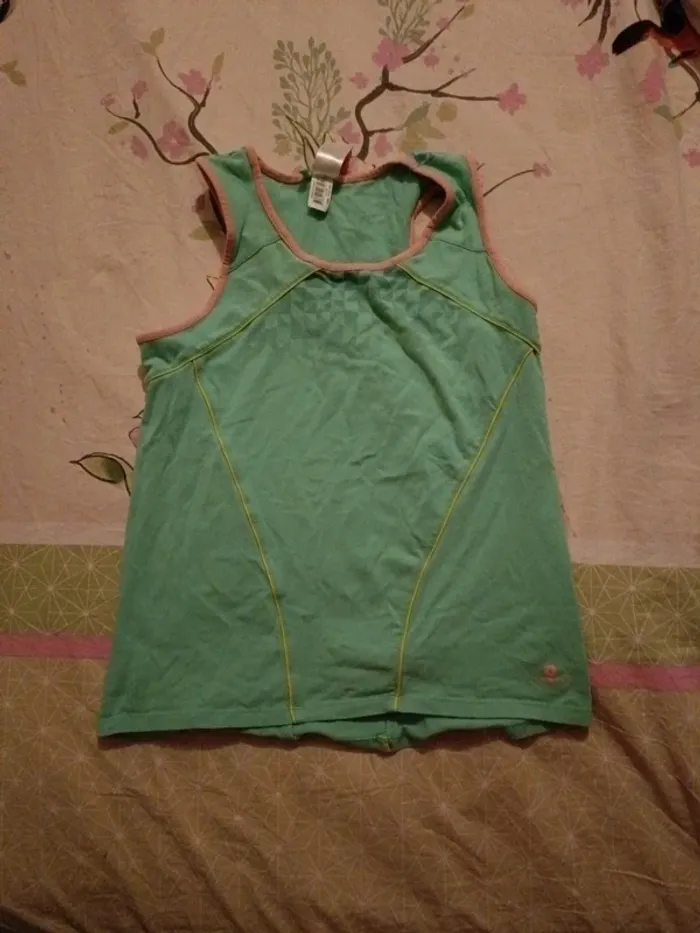 Débardeur sport Domyos 14 ans
