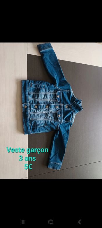 Veste garçon 3ans