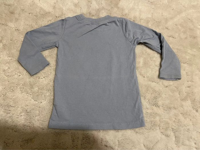 Lot 2 t-shirt manches longues - Carrefour - 9 mois - photo numéro 4