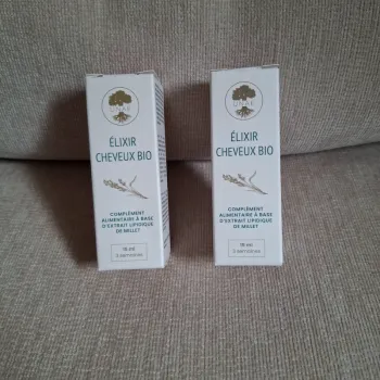 Double Élixir cheveux bio contre la perte de cheveux