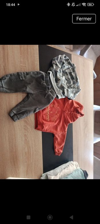 Lot vêtements 3-6 m