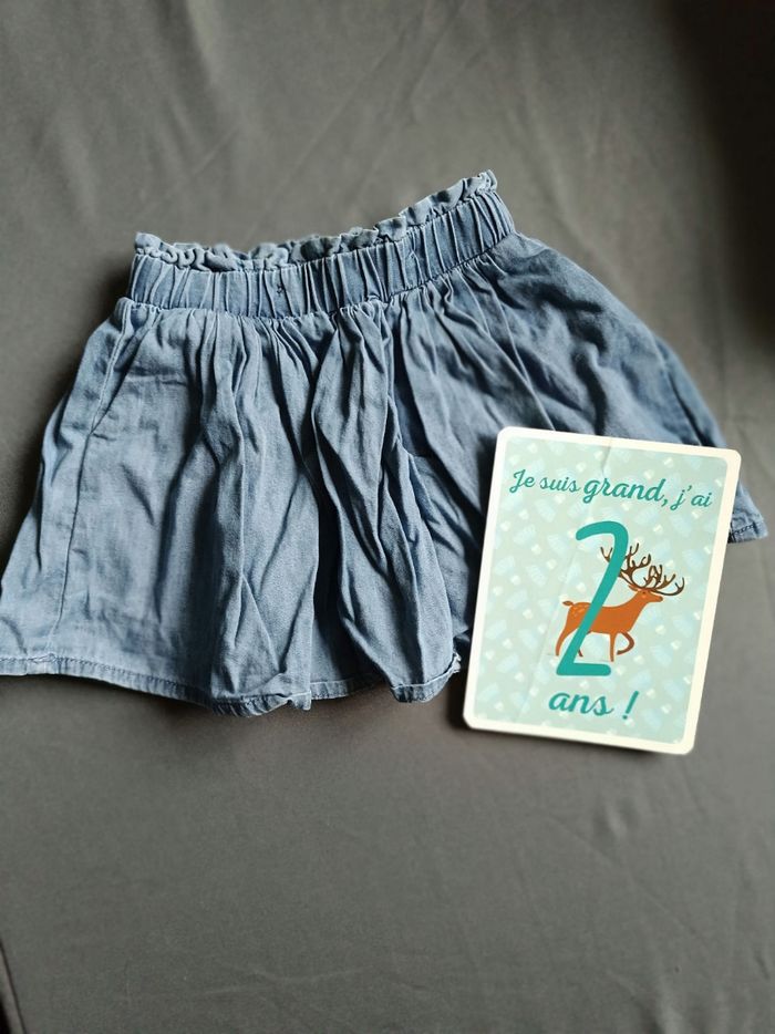 Jupe en jean souple đź’• Taille 2 ans