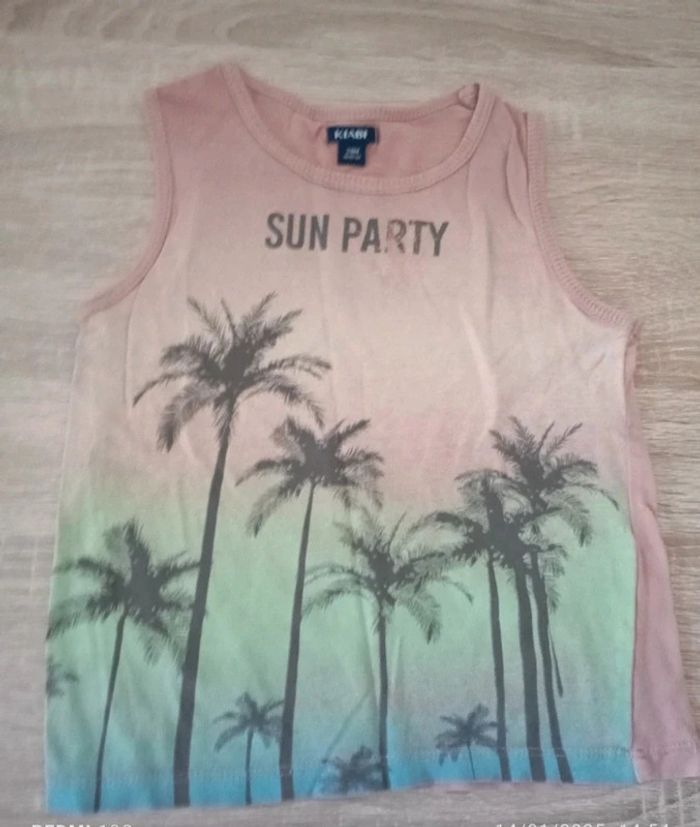 Débardeur palmiers - photo numéro 3