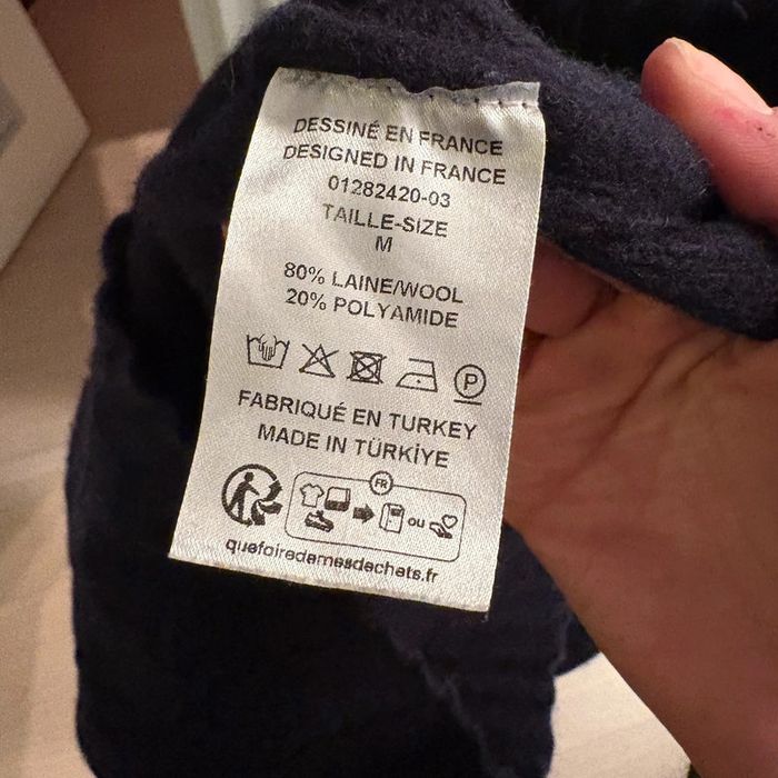 Pull Father & sons • bleu marine • M 🌿 - photo numéro 3