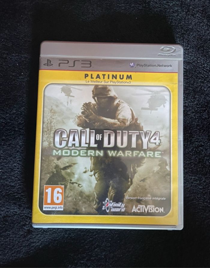 Jeu Call of Duty PS3 Modern Warfare