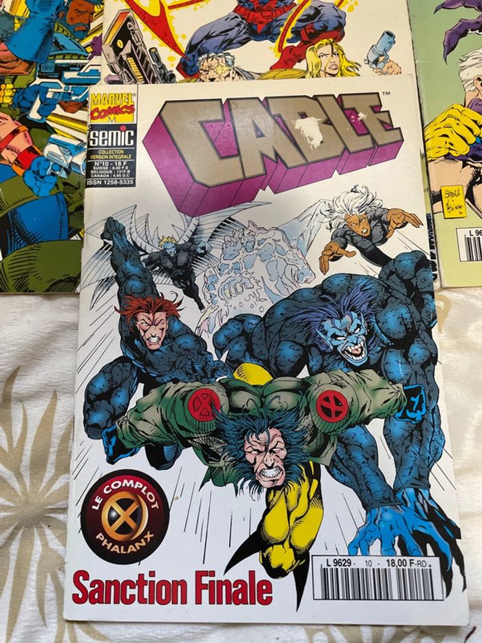 Lot de 7 magazines Cable vintage Marvel Comics - photo numéro 2
