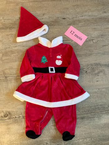 Pyjama de noël 12 mois