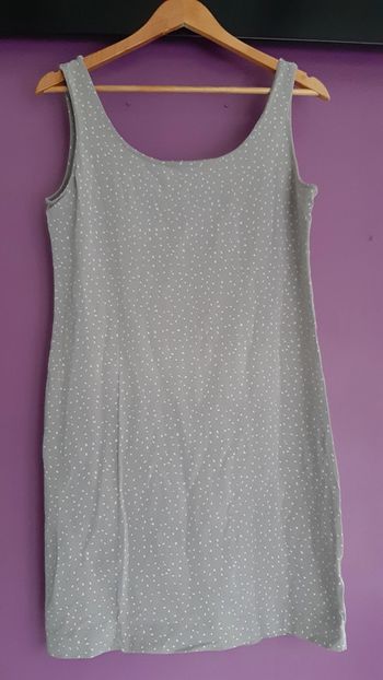 Chemise de nuit vintage,  imprimé pois