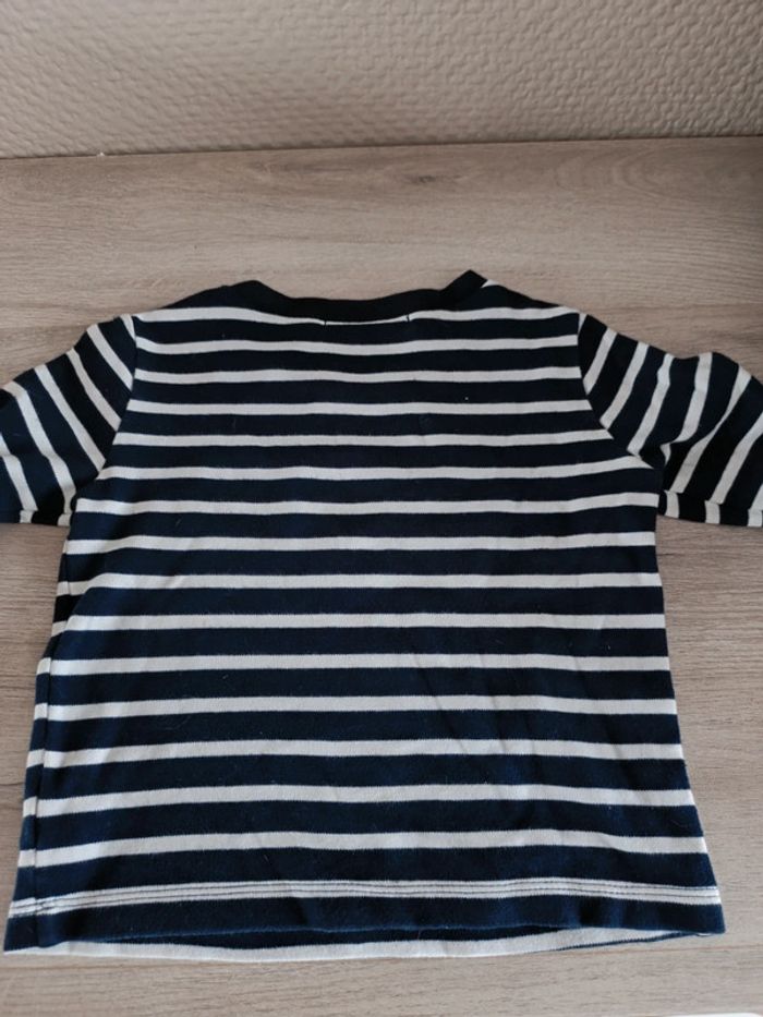 T-shirt épais / pull léger marinière week-end à la mer - photo numéro 5