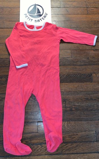 pyjama rose petit Bateau 24 mois