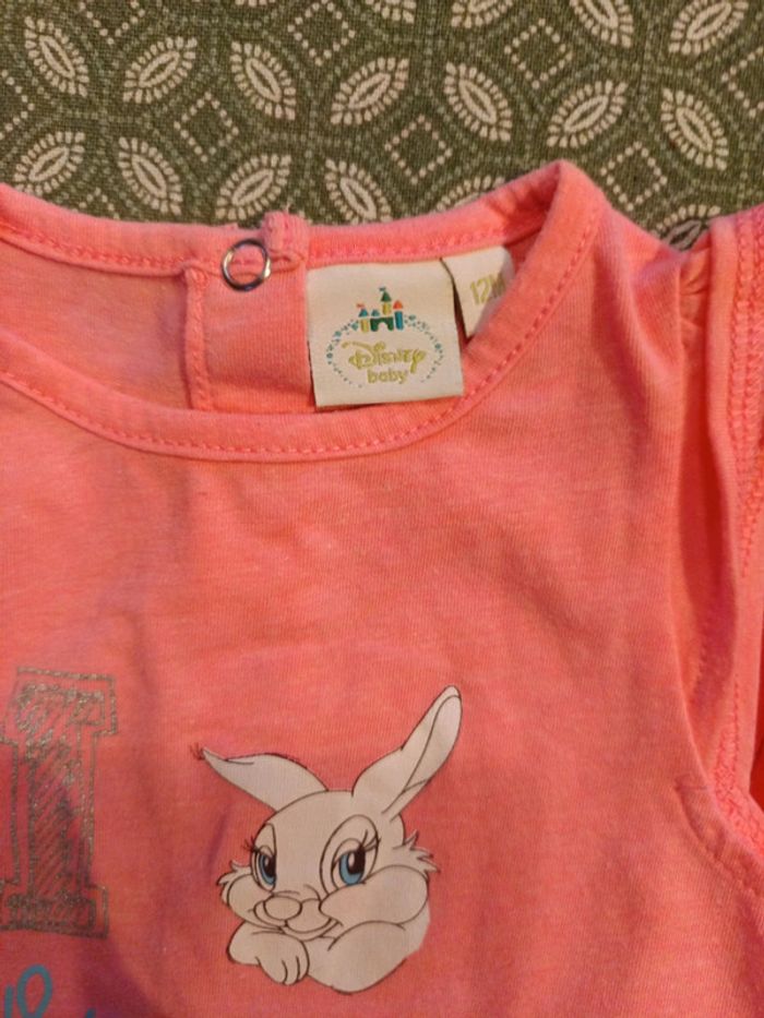Lot vêtements fille Disney taille 12m - photo numéro 4