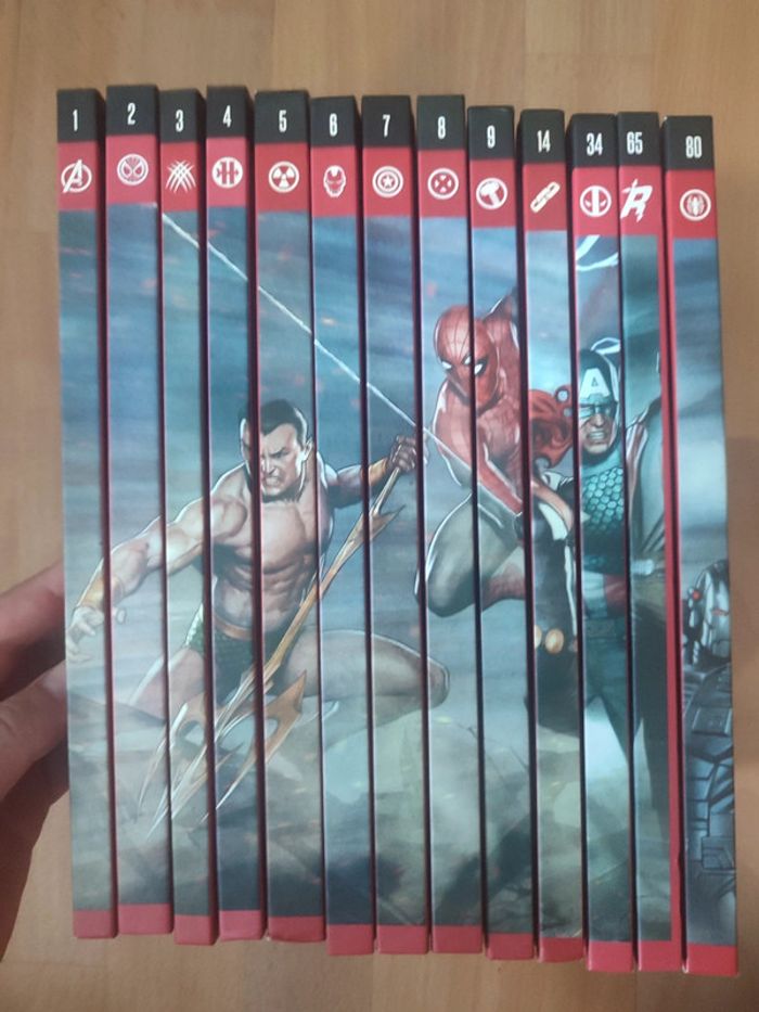 Collection Marvel red 13 volumes