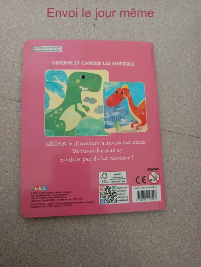Livre toucher - photo numéro 2