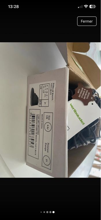 Chaussures Vertbaudet T21