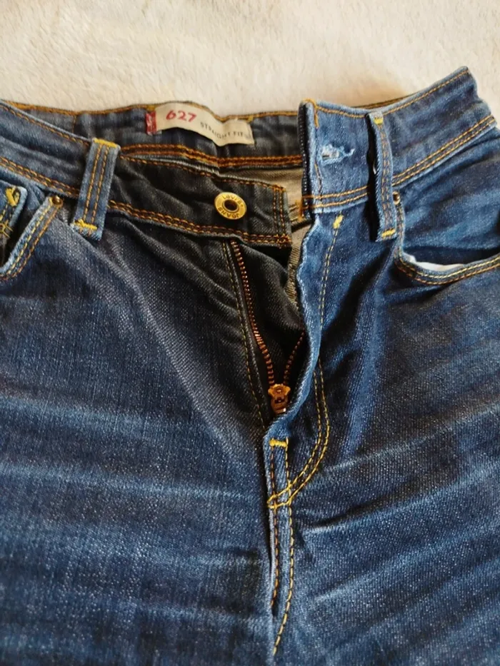 Jean femme Levi's 627 taille W26 L32 - photo numéro 5