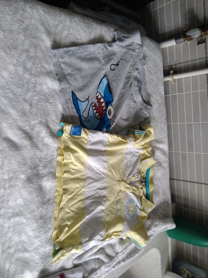 Lot de tee shirt 12 mois