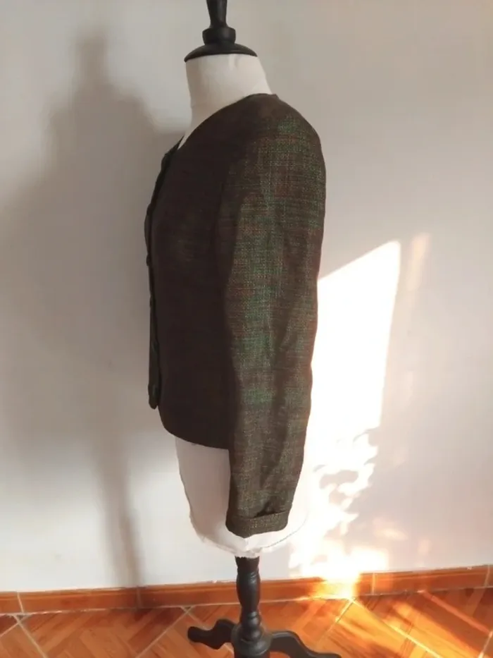 Blazer chic vintage Burberry t38 100%laine - photo numéro 13