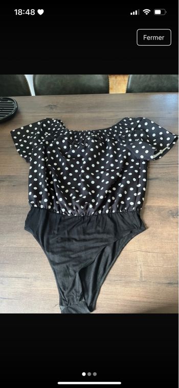 Body à pois
