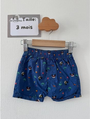Short Disney - taille 3 mois 🌸