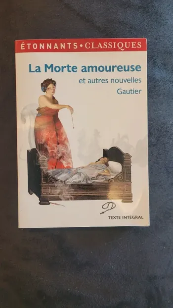 Livre "La morte amoureuse" de Théophile Gautier
