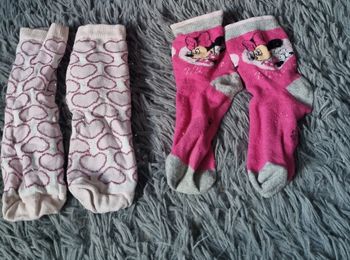 Lot 2 paires de chaussettes 31-34
