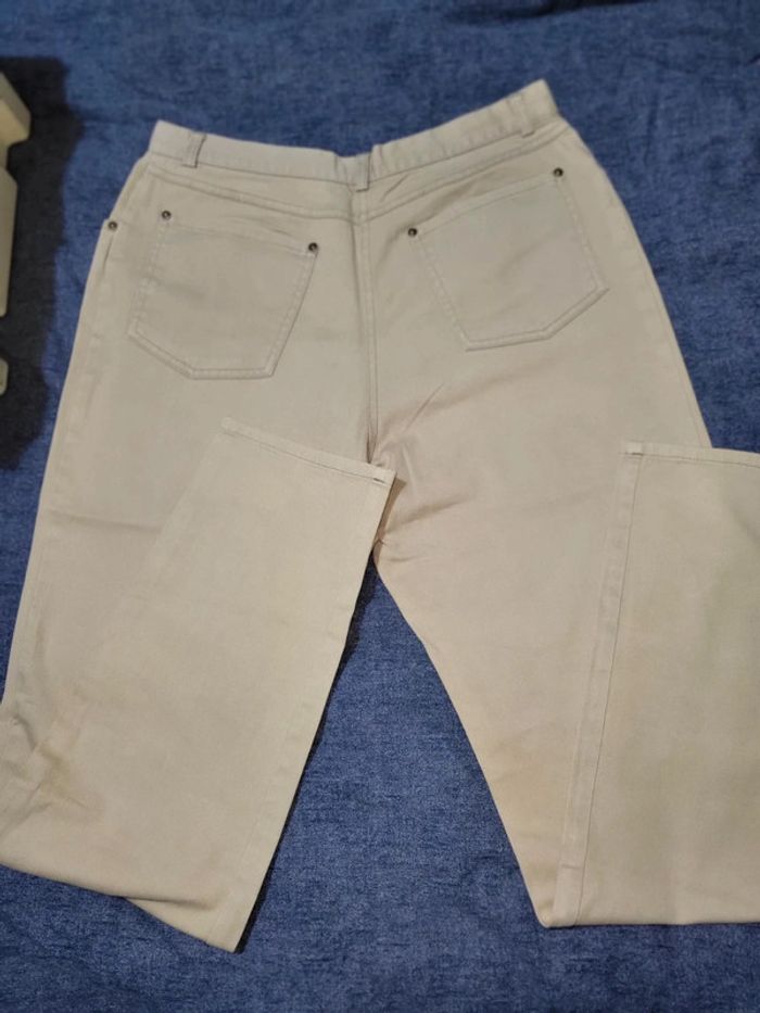 Pantalon beige homme 44 - photo numéro 5