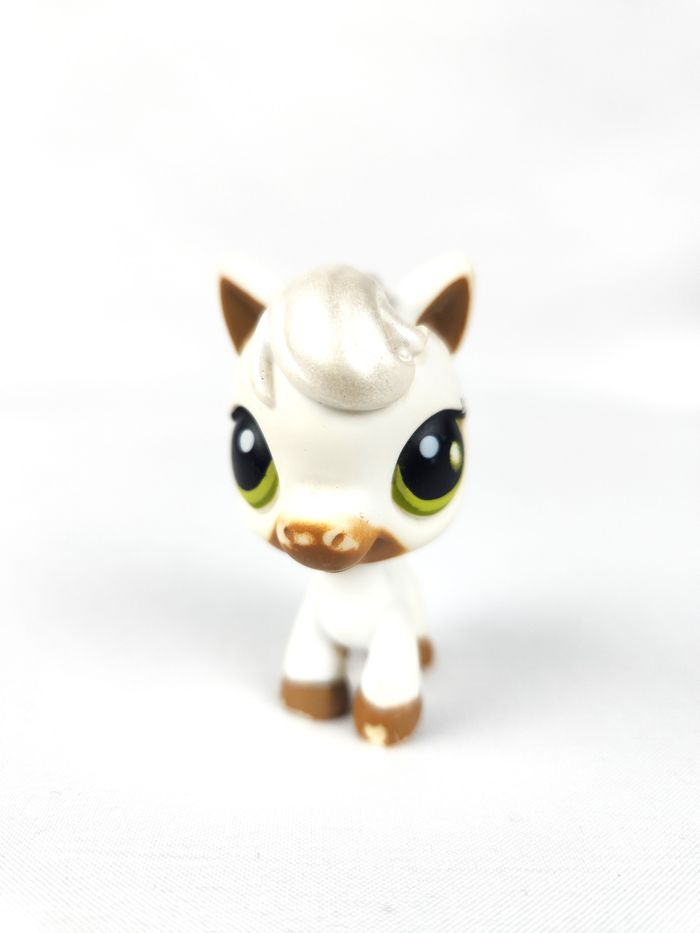 Littlest Petshop LPS Cheval Blanc #338