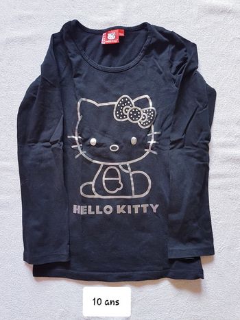 T-shirt hello kitty 10 ans