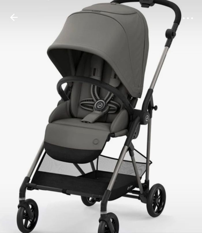 Poussette Cybex Melio avec protection pluie– ultra légère et compacte – très bon état - photo numéro 3