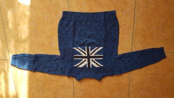 Pull garçon 5 ans (108cm) bleu Vert Baudet