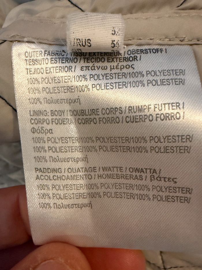 Veste matelassée El Internationale Taille 50 - photo numéro 5