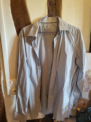 Chemise homme gris taille m celio