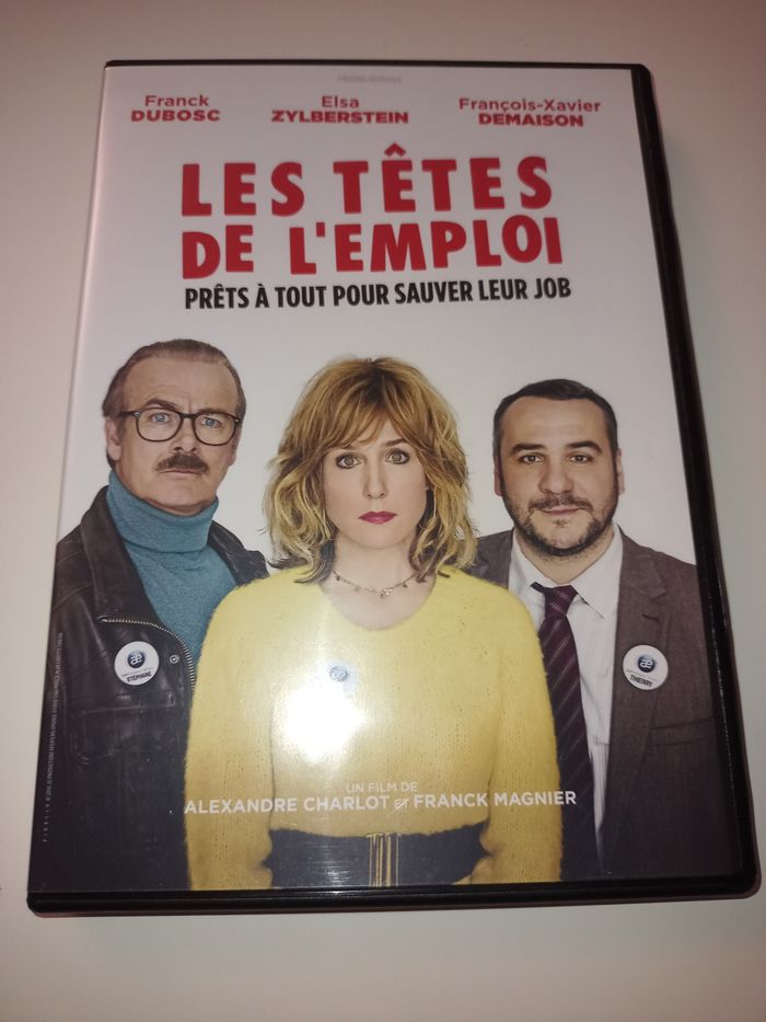 DVD film Les têtes de l'emploi - encore emballé