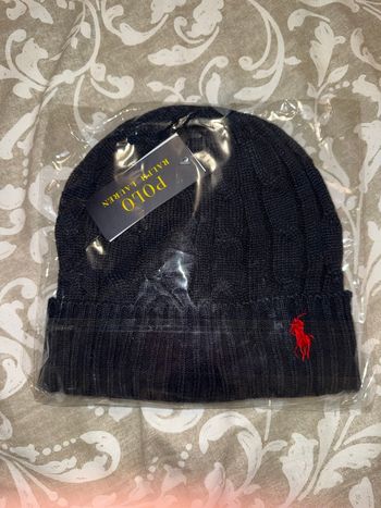 Bonnet ralph lauren neuf 