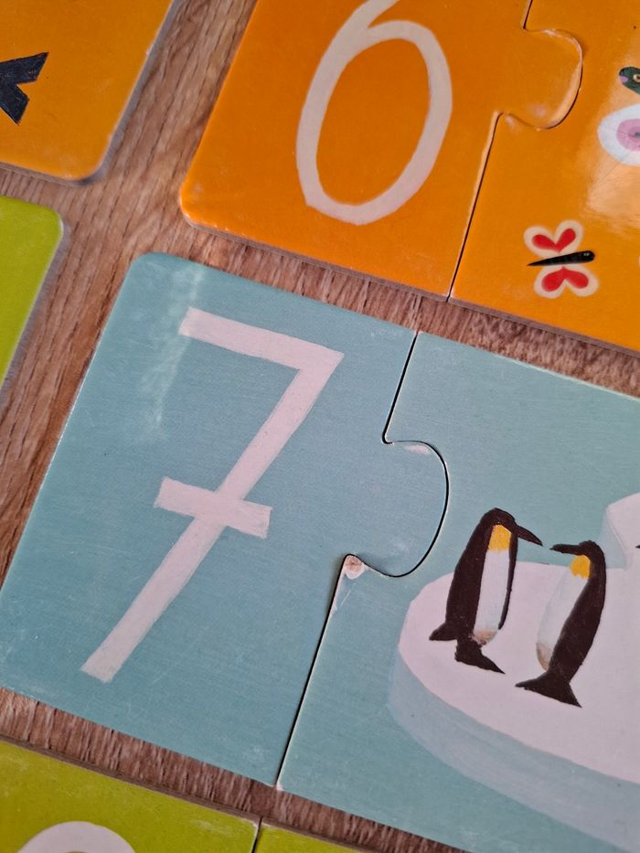 Puzzle duo Djeco chiffres - photo numéro 8