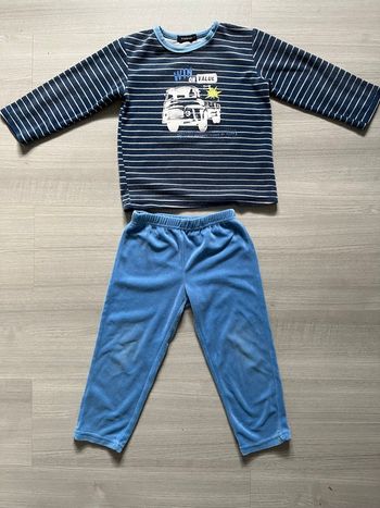 Pyjama 2 pièces bleu In extenso 4 ans 