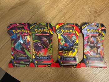 4 blisters flammes fantasmagoriques