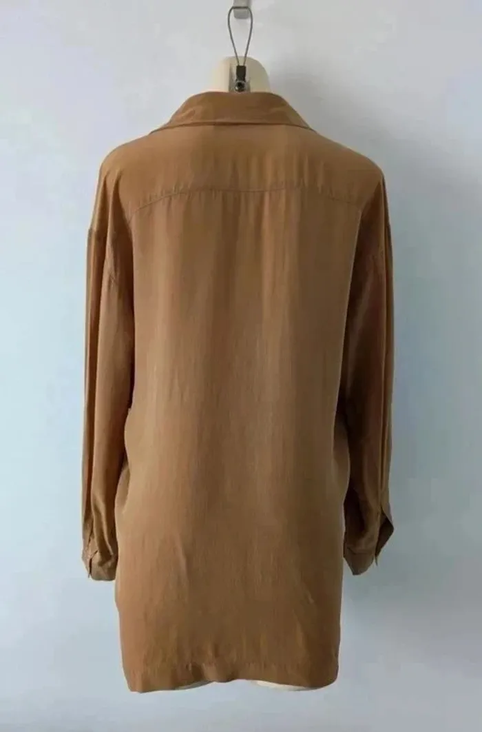 Chemisier d'été 100% soie - St Michael - taille 40/42 - photo numéro 2