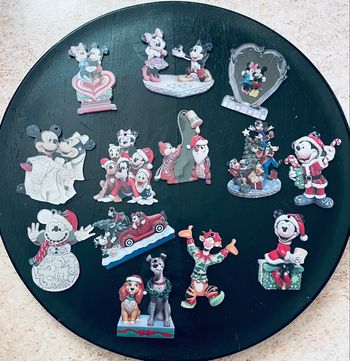 Figurines Disney Mickey Noël  Neuf