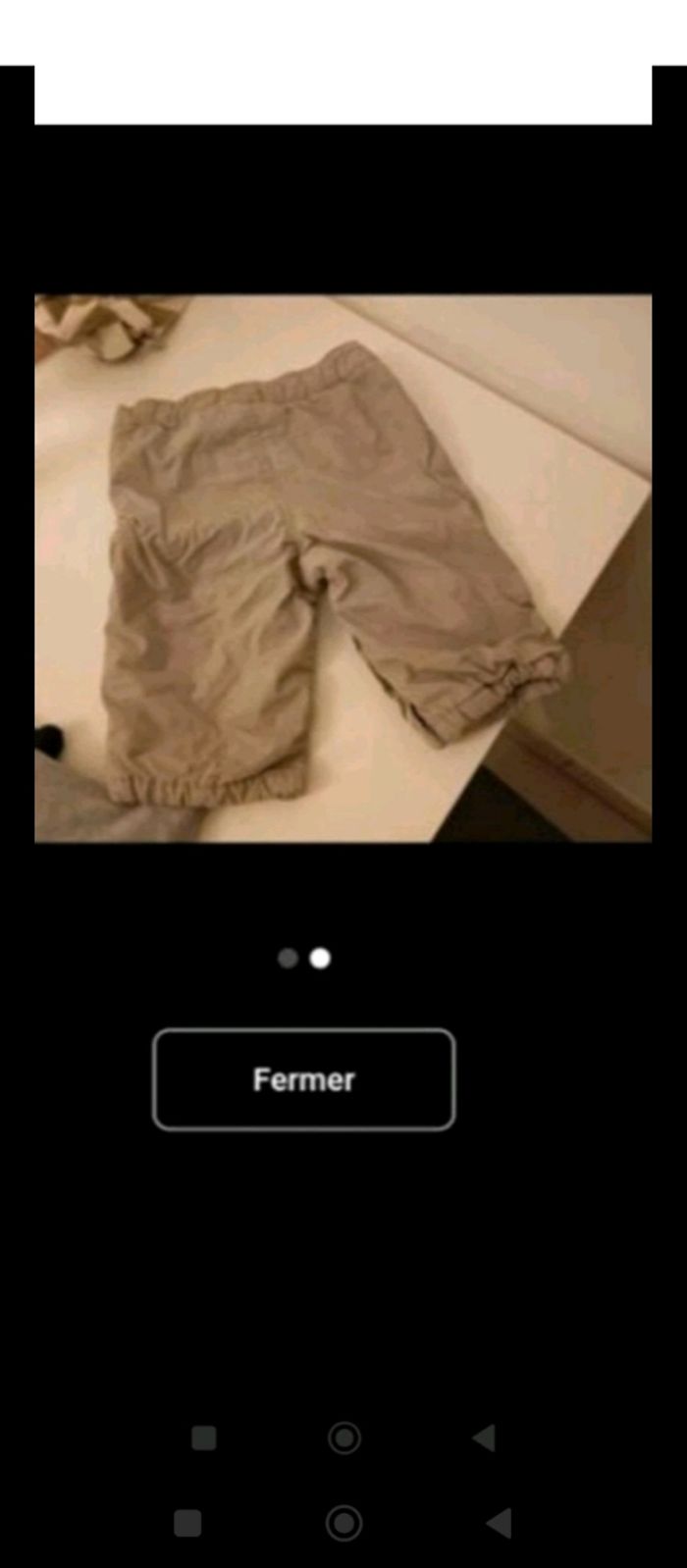 Pantalon garçon