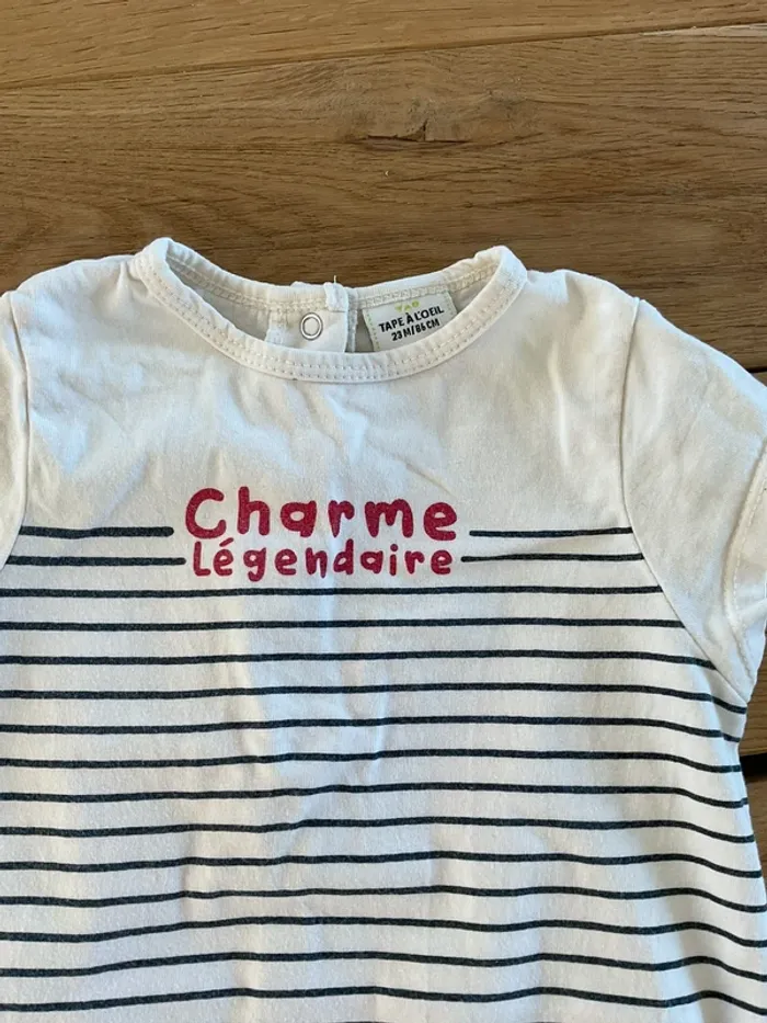 Barboteuse marinière tape à l’œil - photo numéro 2